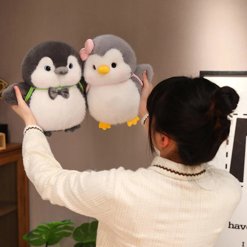 Payo & Poro — The Fluffy Penguin Sibling Plushie — Mochidachii (view 6)