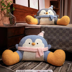 The Kawaii Penguin Plush Backrest Cushion My Store