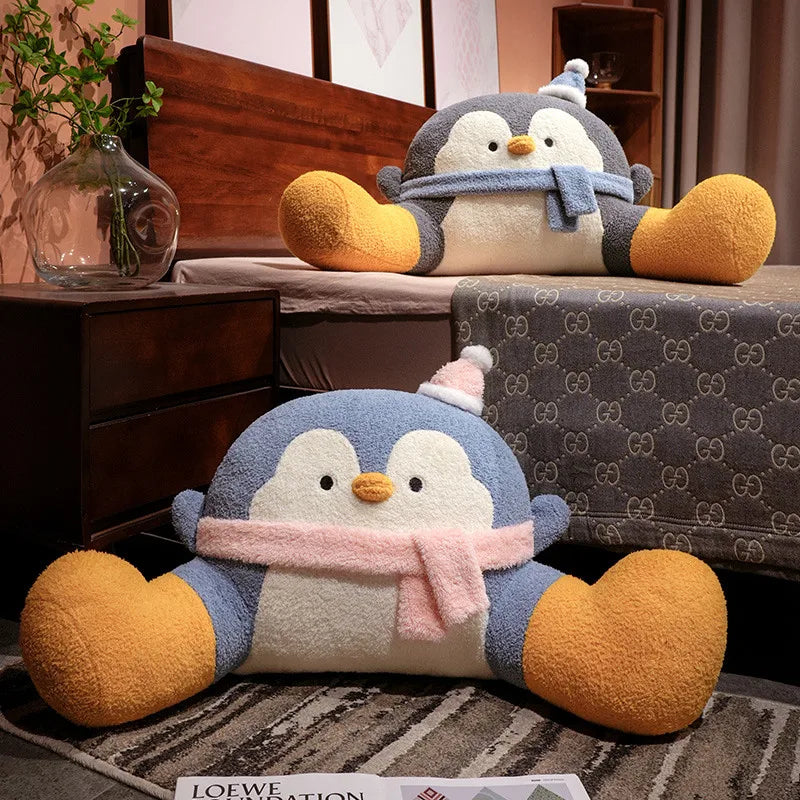 The Kawaii Penguin Plush Backrest Cushion My Store