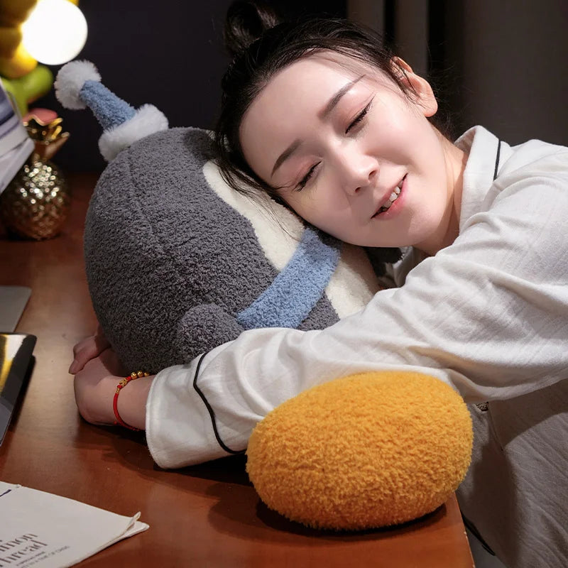 The Kawaii Penguin Plush Backrest Cushion My Store
