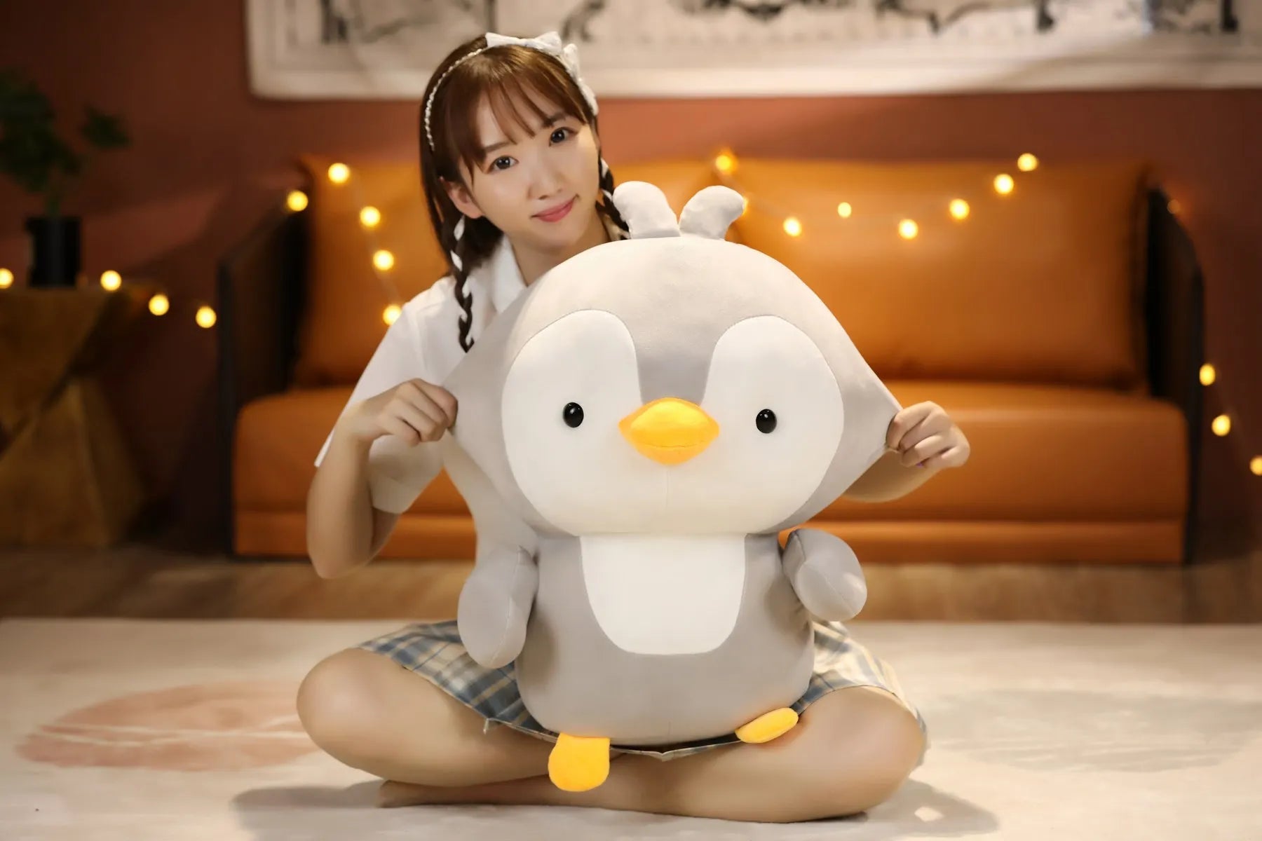 The Adorable Penguin Trio Plushie My Store