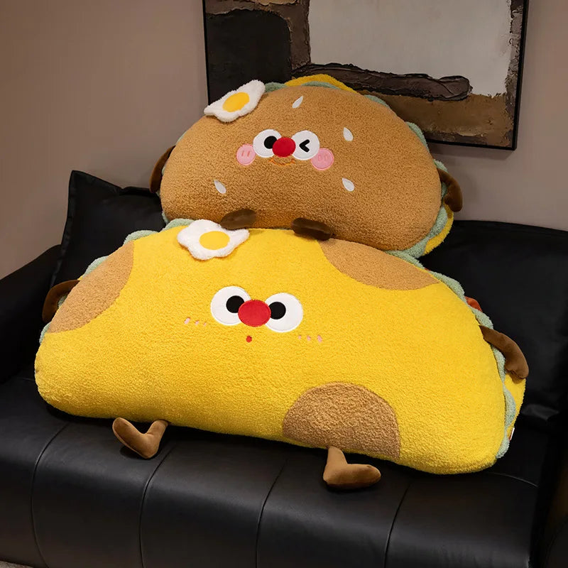 The Playful Taco Plushie Duo