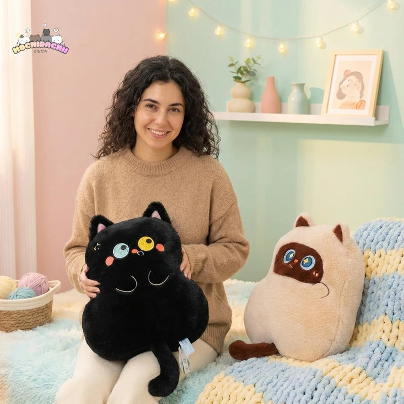 Kawaii Playful Cat Plushie Trio Mochidachii