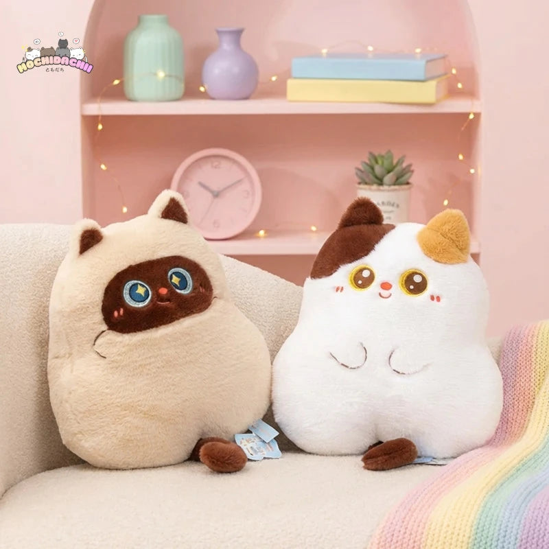 Kawaii Playful Cat Plushie Trio Mochidachii