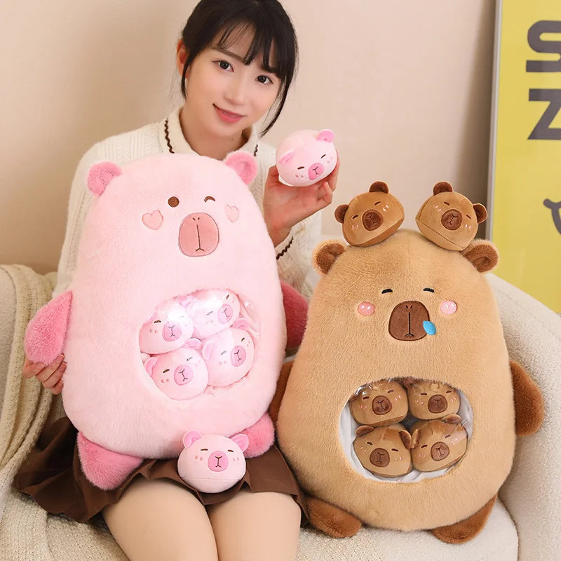 The Kawaii Capybara Plushie Pack My Store