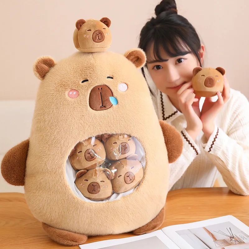 The Kawaii Capybara Plushie Pack My Store