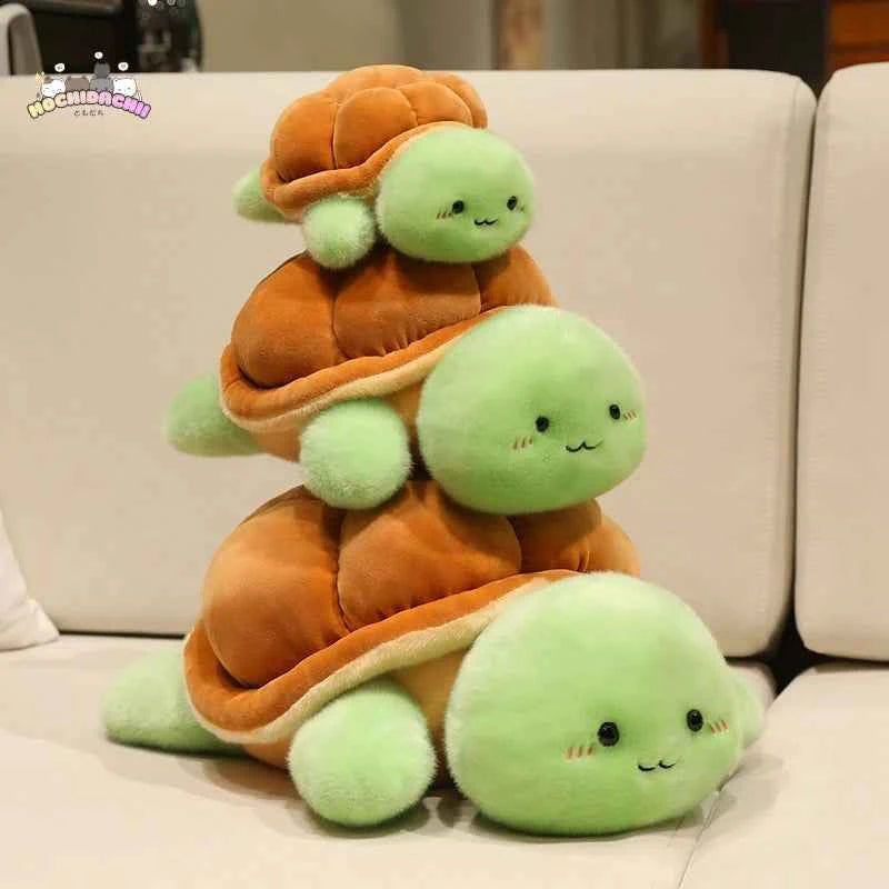 Pokie & Dokie — The Charming Tortoise Plushie Duo