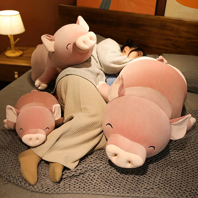 Poku — The Smiling Pig Plushie