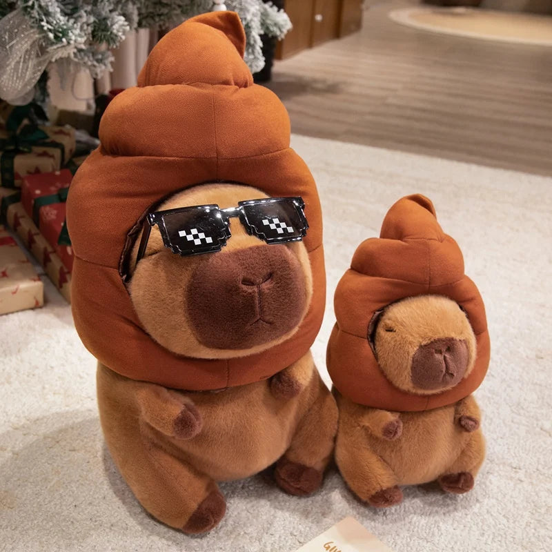 Poopybara Kapi The Capybara Plushie — Mochidachii (view 3)