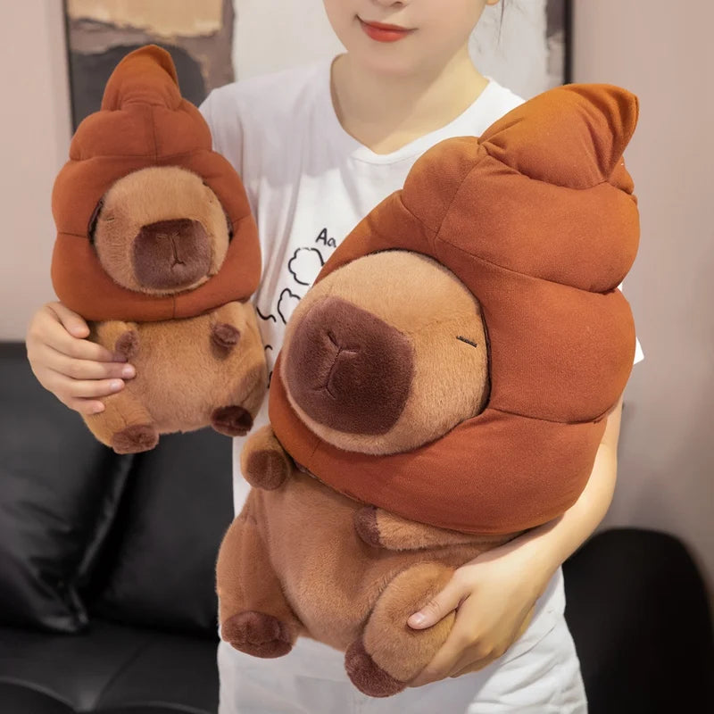 Poopybara Kapi The Capybara Plushie — Mochidachii (view 4)