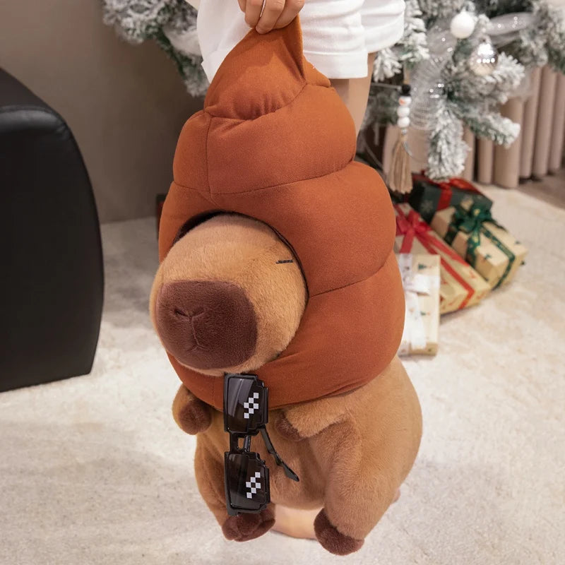 Poopybara Kapi The Capybara Plushie — Mochidachii (view 5)