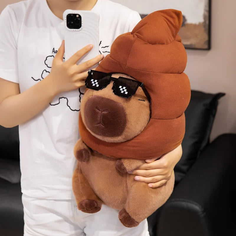 Poopybara Kapi The Capybara Plushie — Mochidachii (view 7)