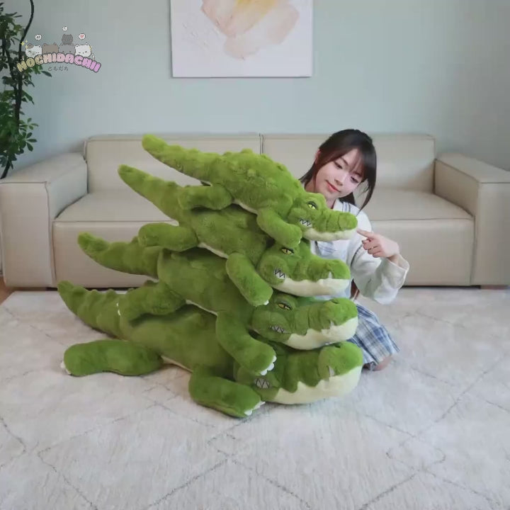 Goya — The Giant Grumpy Crocodile Plushie