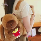The Kawaii Kapi The Capybara Plush Backpack