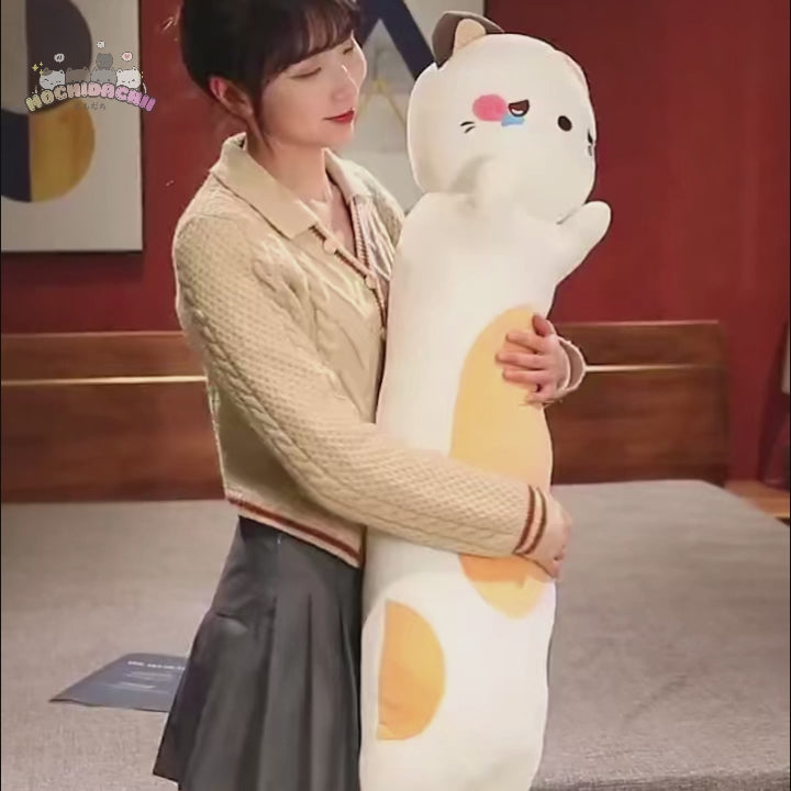 Three Kawaii Long Snuggly Plushies