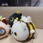 The Kawaii Cat Bee Plushie Trio