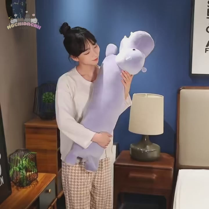 The Cheerful Kawaii Hippo Family Plushies
