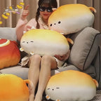 The Chonky Bread Cat Plushie Squad