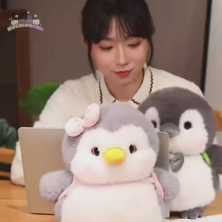 Payo & Poro — The Fluffy Penguin Sibling Plushie