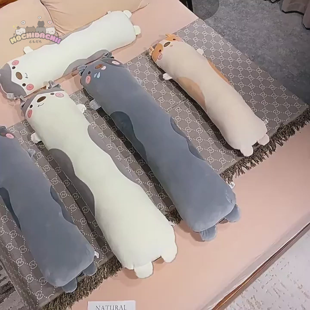 The Three Long Doggo Snuggling Plushie