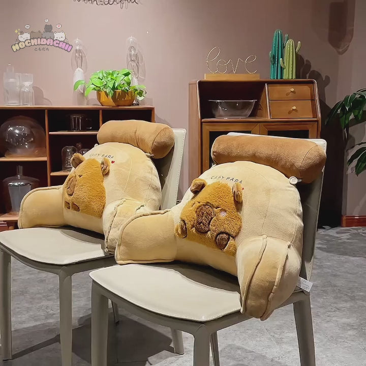 Kapi The Capybara Backrest Cushion