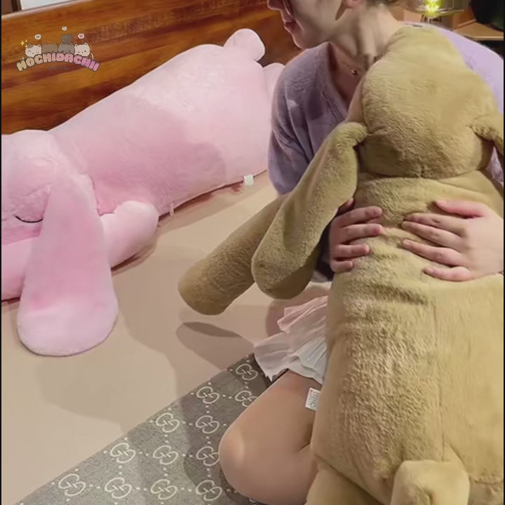 The Giant Sleeping Bunny Plushie Crew