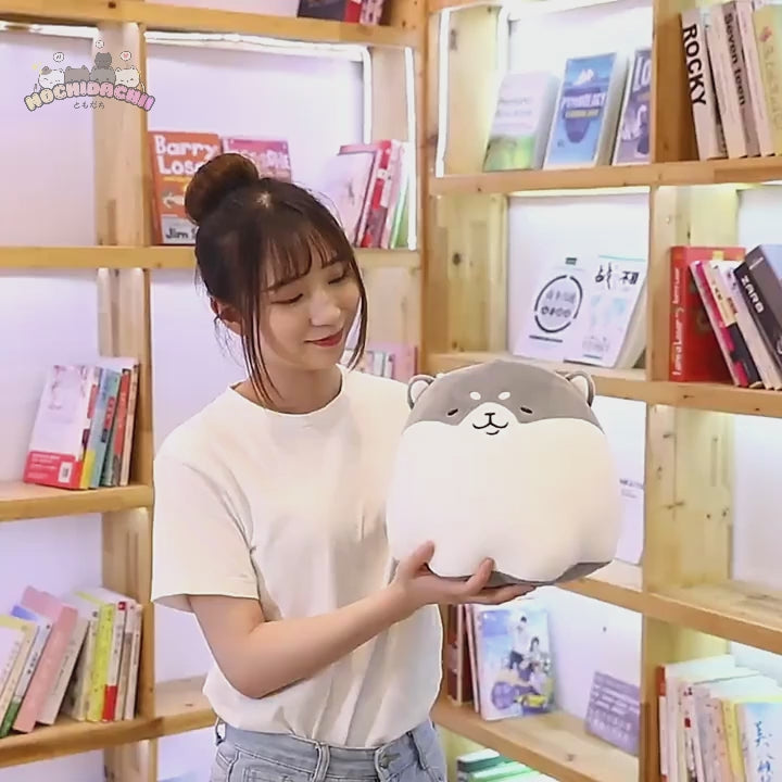 The Chonky Chilling Shiba Inu Plushie Duo