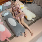 The Long Kawaii Bandit Cat Plushie Trio