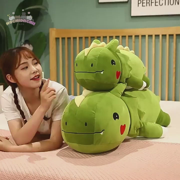 Ryoko, Ryuji & Ryu — The Three Lazy Dino Plushie