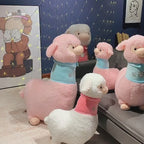 The Fluffy Alpaca Plushie Duo