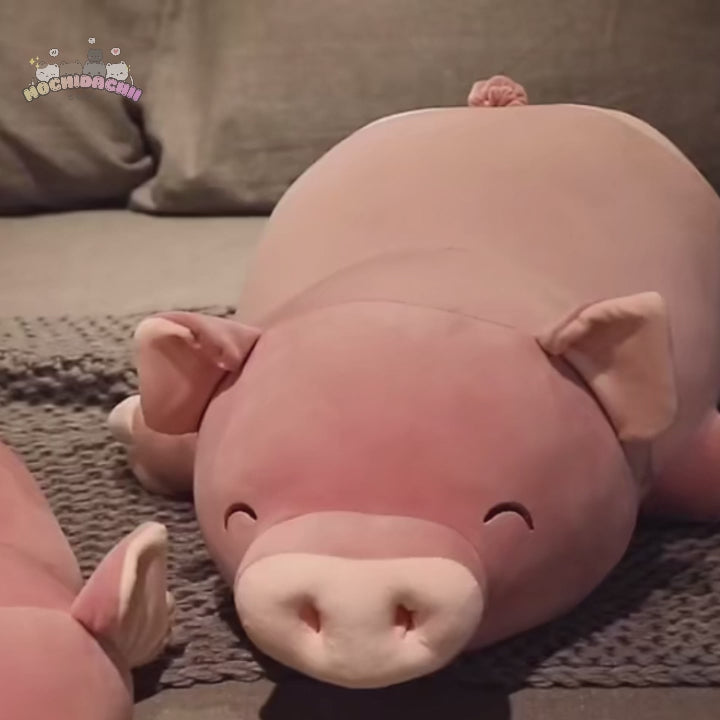 Poku — The Smiling Pig Plushie