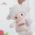 Kawaii Lamb In a Cup Plush Sling Bag