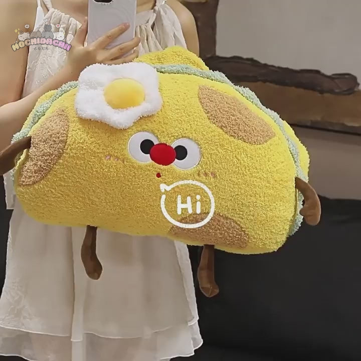 The Playful Taco Plushie Duo