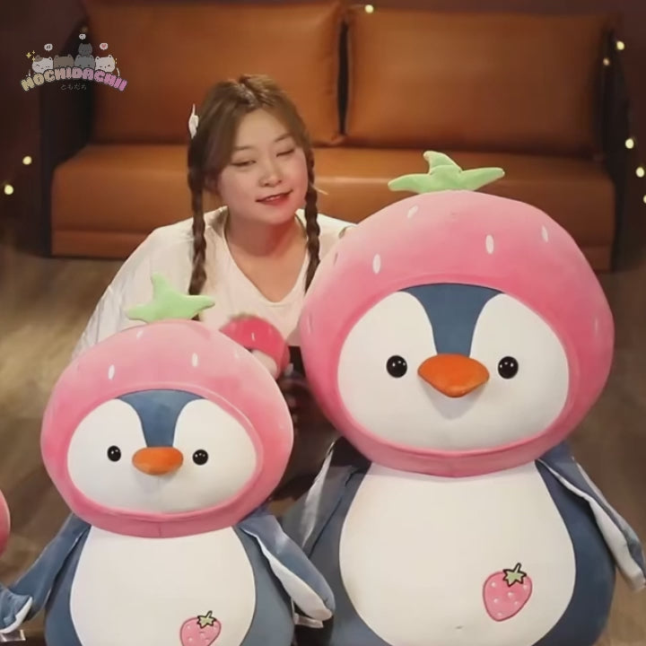 The Kawaii Fruit Penguin Duo Plushie