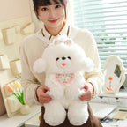 Kawaii Fluffy Puppy Plush Backpack Trio My Store