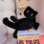 Shiro — The Kawaii Black Cat with Wings Plushie My Store
