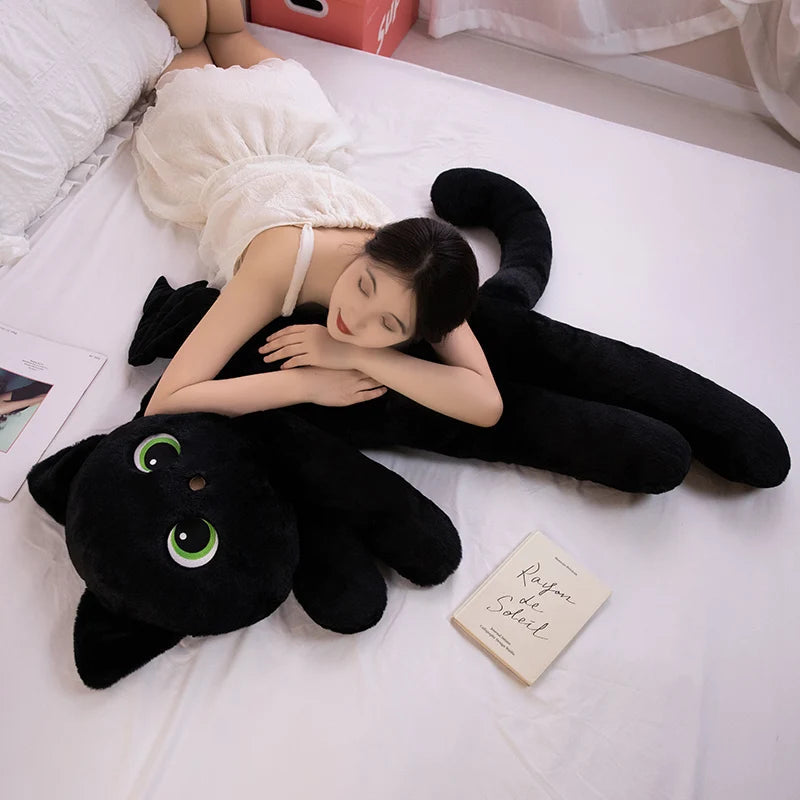 Shiro — The Kawaii Black Cat with Wings Plushie My Store
