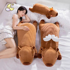 Sleeping Angel Kapi The Capybara Plushie — Mochidachii (view 3)