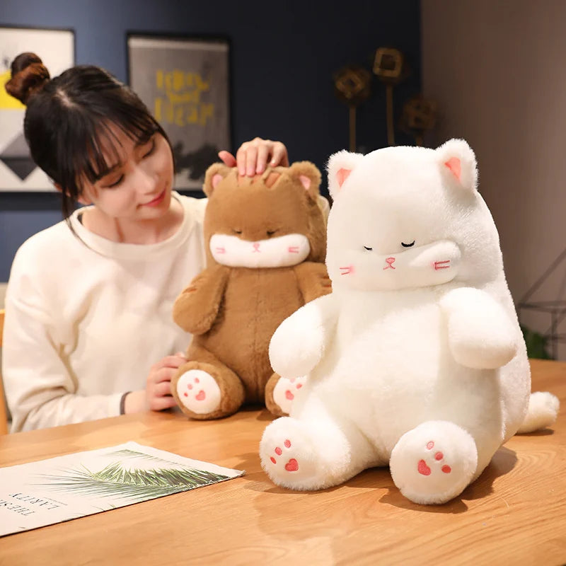 The Kawaii Sleeping Cat Plushie Duo My Store