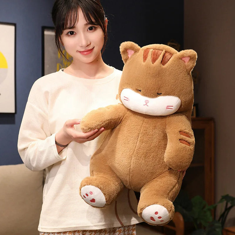 The Kawaii Sleeping Cat Plushie Duo My Store
