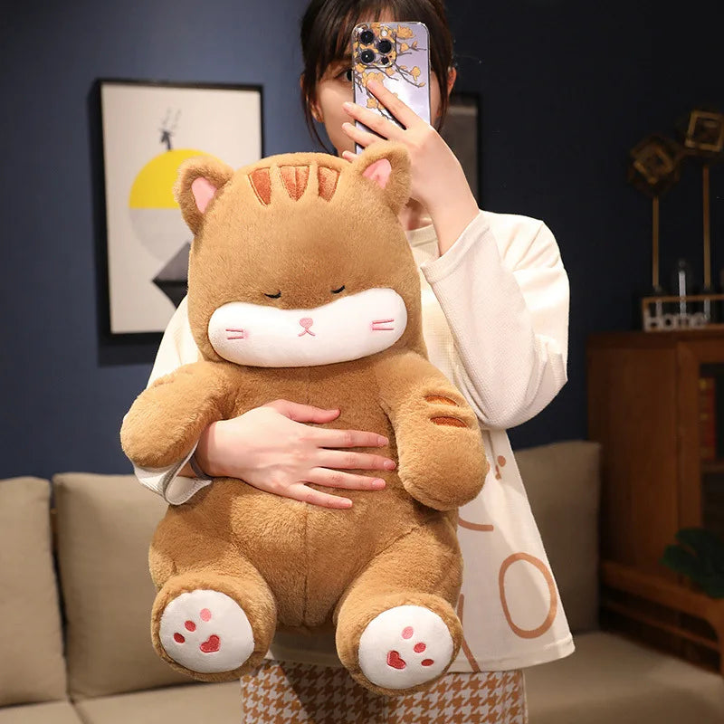 The Kawaii Sleeping Cat Plushie Duo My Store