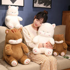 The Kawaii Sleeping Cat Plushie Duo My Store