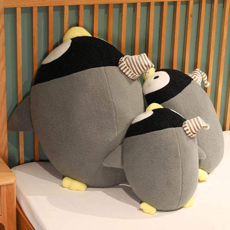 The Cute Sleeping Hat Penguin Plushie My Store