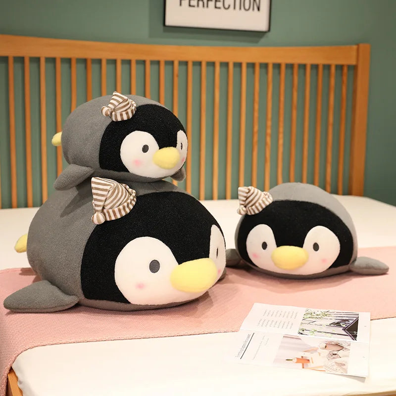 The Cute Sleeping Hat Penguin Plushie My Store