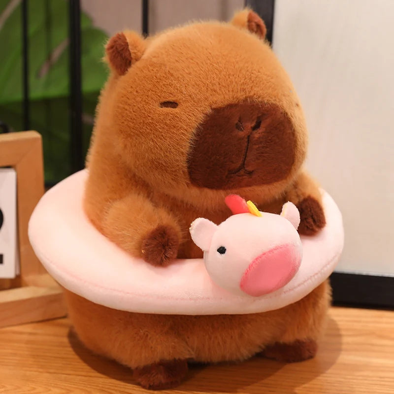 Swim Ring Kapi The Capybara Plushie Collection — Mochidachii (view 15)