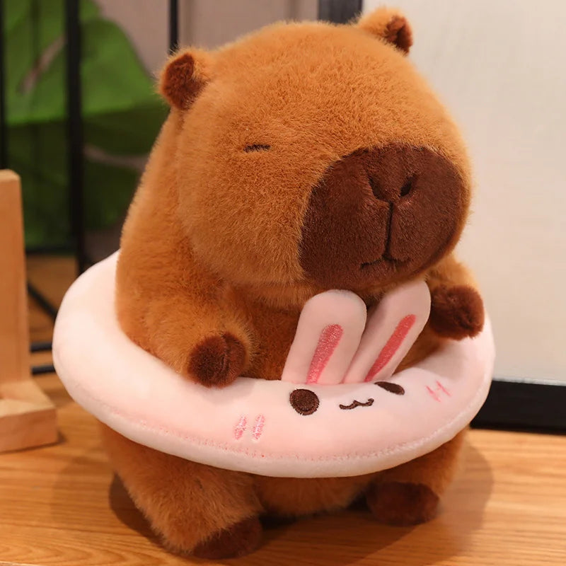 Swim Ring Kapi The Capybara Plushie Collection — Mochidachii (view 17)