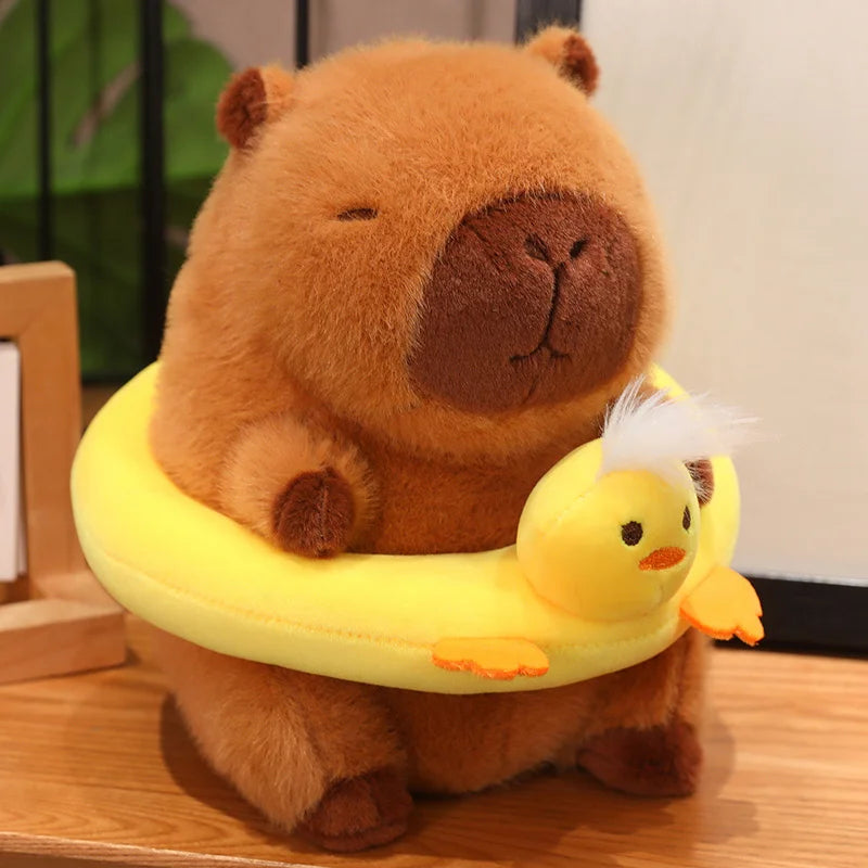 Swim Ring Kapi The Capybara Plushie Collection — Mochidachii (view 18)