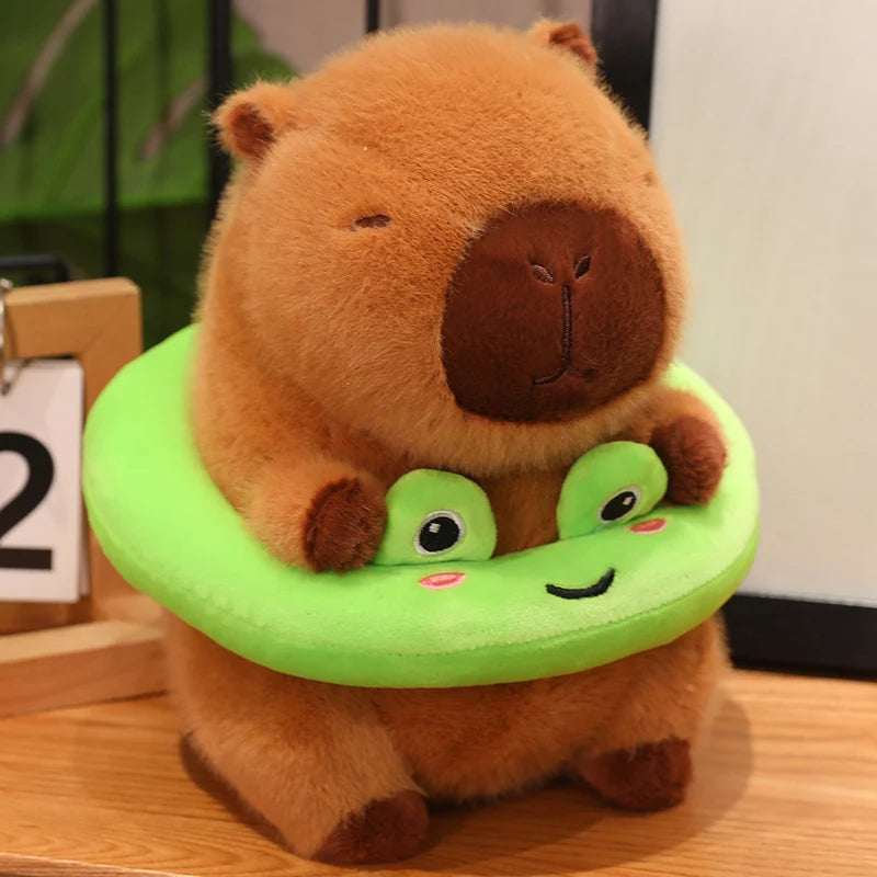Swim Ring Kapi The Capybara Plushie Collection — Mochidachii (view 19)