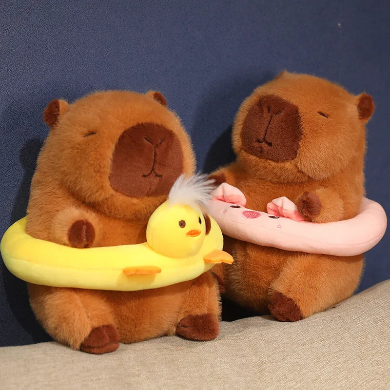 Swim Ring Kapi The Capybara Plushie Collection — Mochidachii (view 2)