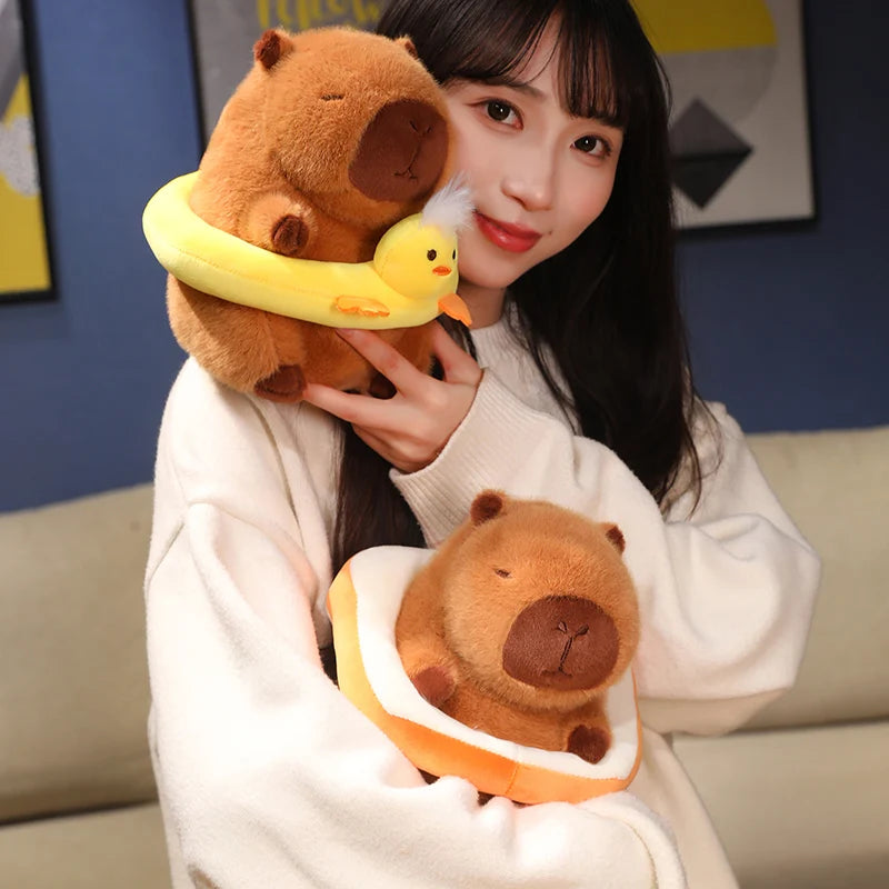 Swim Ring Kapi The Capybara Plushie Collection — Mochidachii (view 4)
